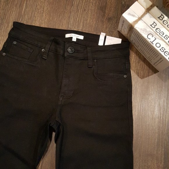 STS Blue Skinny Ankle Mid-Rise Black Jeans - Picture 4 of 7